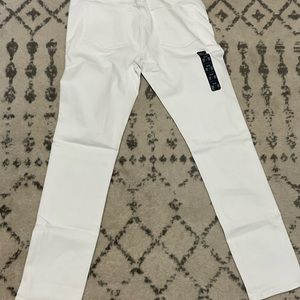 J Crew Slim White Denim Jeans